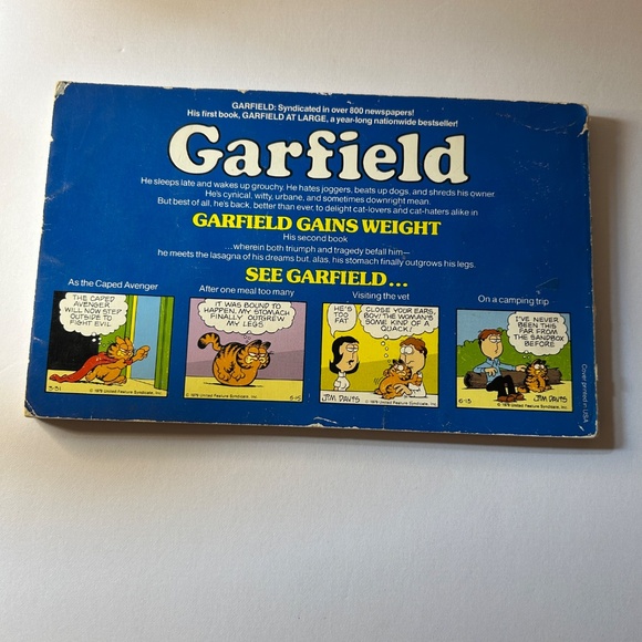Vintage Garfield Books - Lot of 3 Comic Books - Picture 3 of 16